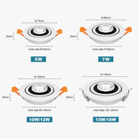 Spot lumineux LED encastrable plafond design