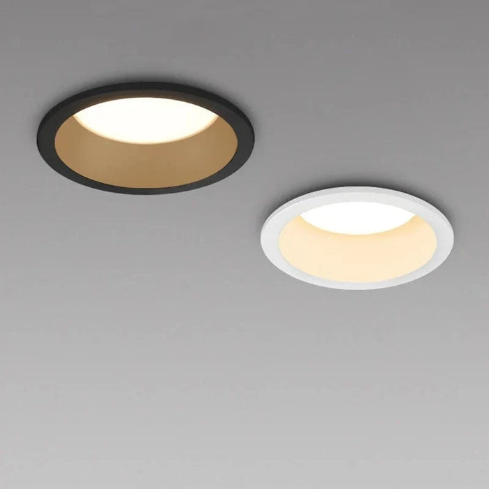 Spot lumineux LED encastrable COB Pro | Marco Lucetti Blanc chaud 3000K / Corps noir / 5W