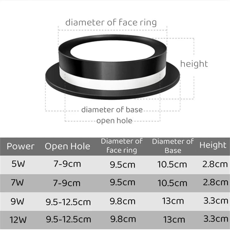 Spot lumineux LED encastrable de luxe avec son stéréo | Marco Lucetti