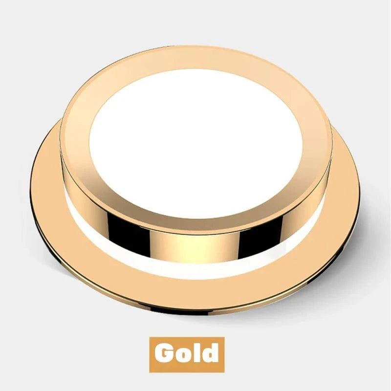 Spot lumineux LED encastrable de luxe avec son stéréo | Marco Lucetti Or / Blanc naturel 4000K / 7W