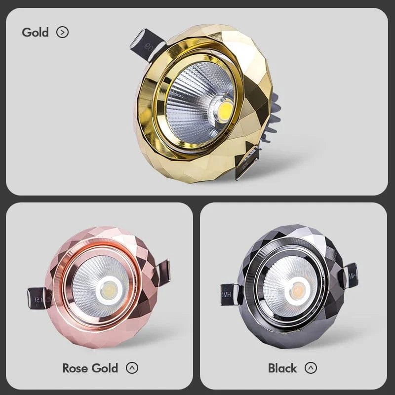 Spot lumineux LED encastrable "LumiLight" pour le plafond | Marco Lucetti