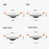 Spot lumineux LED encastrable pour un éclairage élégant du plafond | Marco Lucetti