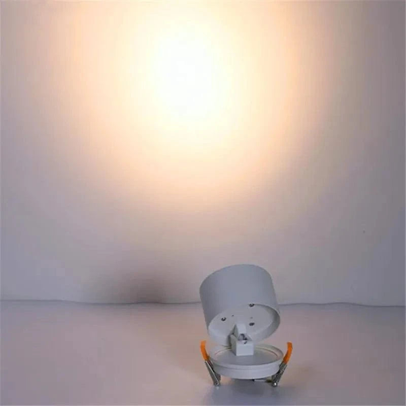 Spot lumineux LED encastrable rotatif avec technologie Cob | Marco Lucetti