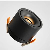 Spot lumineux LED encastrable rotatif avec technologie Cob | Marco Lucetti