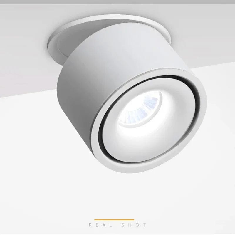 Spot lumineux LED encastrable rotatif avec technologie Cob | Marco Lucetti