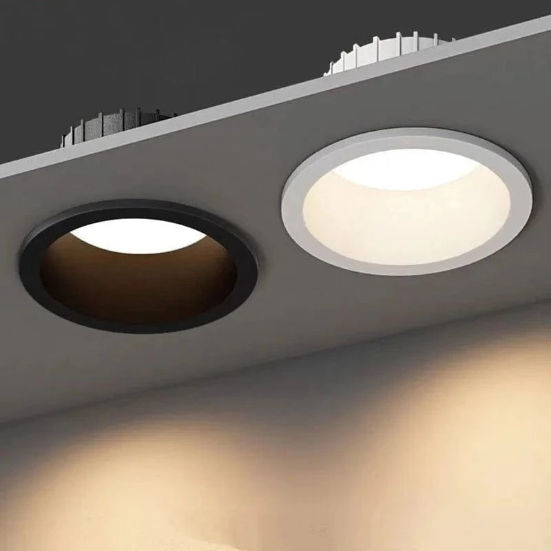 Spot lumineux LED rond anti-éblouissant encastrable - Plafonnier | Marco Lucetti