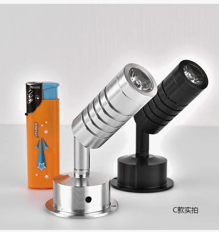 Spot lumineux LED rotatif pour armoire - Lumi-Rotatif | Marco Lucetti