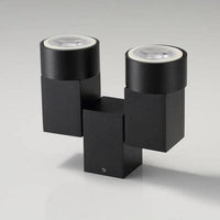 Spot moderne à double LED en aluminium blanc | Marco Lucetti