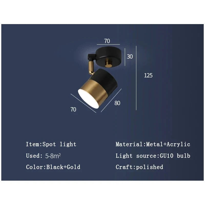 Spot mural directionnel Fuma - Éclairage sur mesure | Marco Lucetti