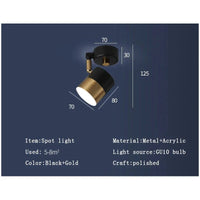 Spot mural directionnel Fuma - Éclairage sur mesure | Marco Lucetti