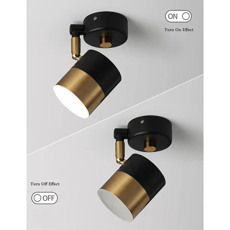 Spot mural directionnel Fuma - Éclairage sur mesure | Marco Lucetti