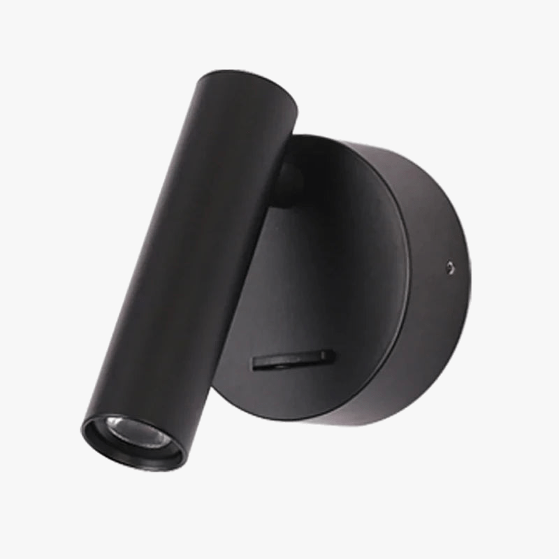 Spot mural intelligent avec interrupteur marche-arrêt, LED 3W, faisceau focalisé, tête rotative et pilote intégré | Marco Lucetti