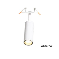 Spot plafond LED Tube : Blanc ou Noir | Marco Lucetti Blanc 7W / 3000K