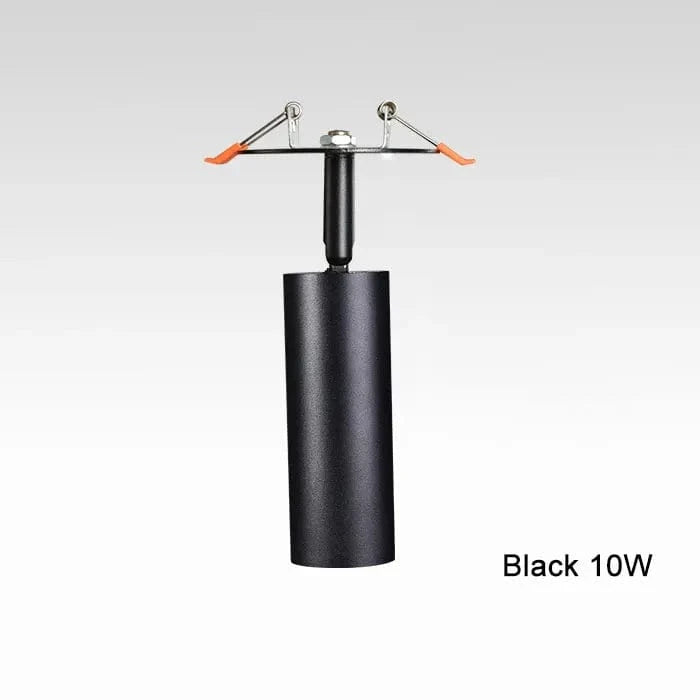 Spot plafond LED Tube : Blanc ou Noir | Marco Lucetti Noir 10W / 3000K