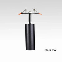 Spot plafond LED Tube : Blanc ou Noir | Marco Lucetti Noir 7W / 3000K