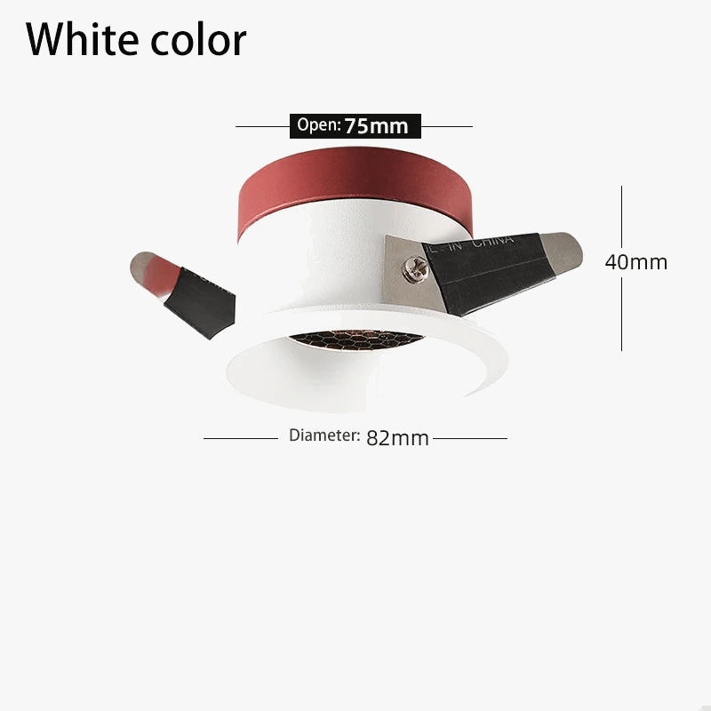 Spot projecteurs LED encastrés Downlight Tuya, plafonniers anti-éblouissement, spots lampe  | Marco Lucetti