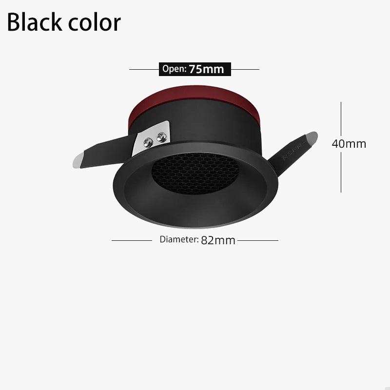 Spot projecteurs LED encastrés Downlight Tuya, plafonniers anti-éblouissement, spots lampe  | Marco Lucetti