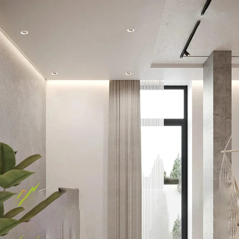 Spot projecteurs LED encastrés Downlight Tuya, plafonniers anti-éblouissement, spots lampe  | Marco Lucetti