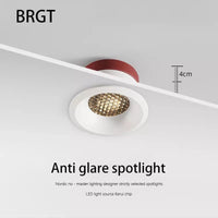 Spot projecteurs LED encastrés Downlight Tuya, plafonniers anti-éblouissement, spots lampe  | Marco Lucetti