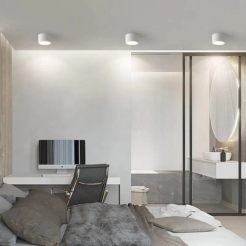 Spot rond LED pour une lumière élégante dans votre hall d'entrée | Marco Lucetti