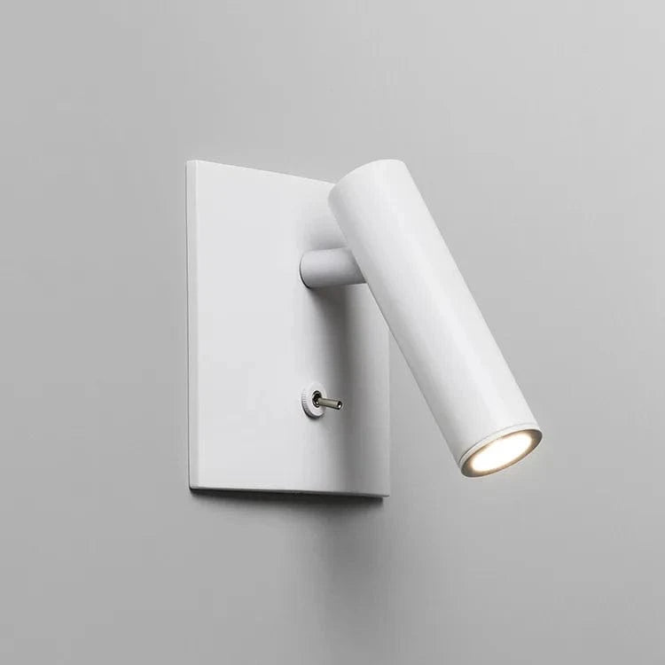 Spot Tube LED Réglable - Applique Murale Branded | Marco Lucetti Carré-Blanc / Blanc chaud (2700-3500K)