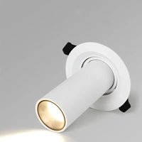 Spot Tube Long encastré LED - Noir/Blanc - 12W | Marco Lucetti