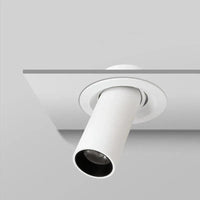 Spot Tube Long encastré LED - Noir/Blanc - 12W | Marco Lucetti