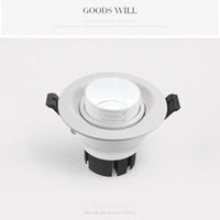 Spot Zoom intégré dimmable encastré 15-60° COB - Marque ZoomTech | Marco Lucetti