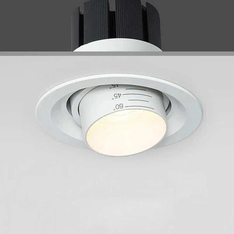 Spot Zoom intégré dimmable encastré 15-60° COB - Marque ZoomTech | Marco Lucetti