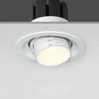 Spot Zoom intégré dimmable encastré 15-60° COB - Marque ZoomTech | Marco Lucetti