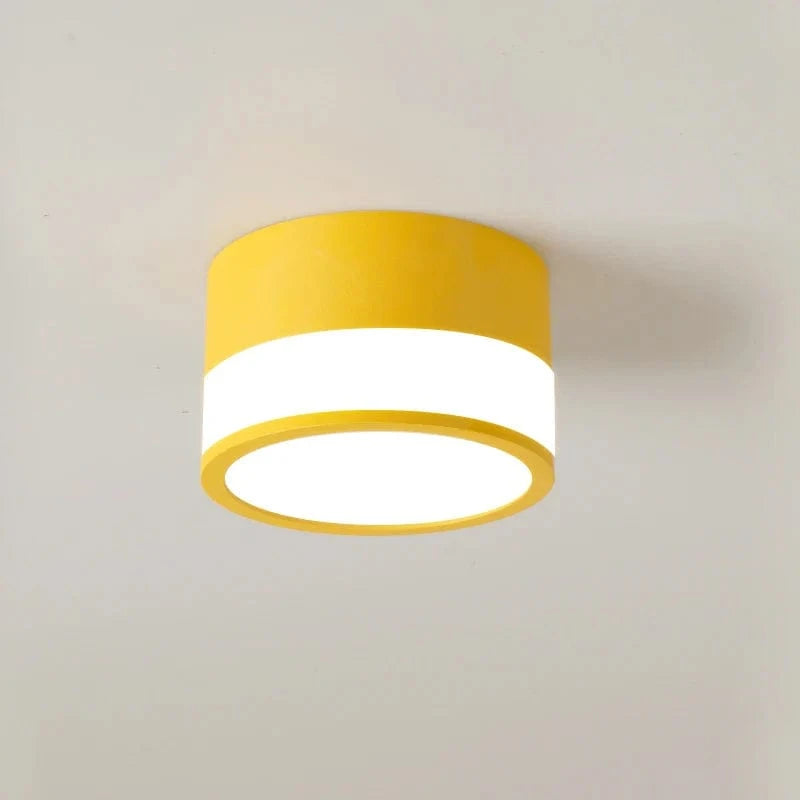 Spotify LED cylindre coloré | Marco Lucetti Jaune / Blanc Naturel / 7W