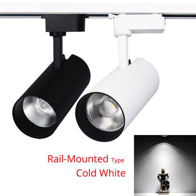 SpotLED Fix - Noir ou Blanc | Marco Lucetti Rail-Mounted-Cold / Noir