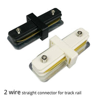 SpotLED Fix - Noir ou Blanc | Marco Lucetti Straight connector / Noir