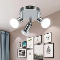 Spotlight Trinity Chrome Black Gloss GU10 | Marco Lucetti