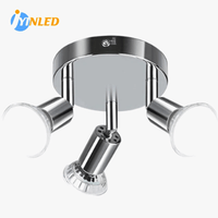 Spotlight Trinity Chrome Black Gloss GU10 | Marco Lucetti