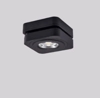 Spotlight360 - Plafonniers LED 360 degrés Rotatifs Downlights à Technologie COB LED, Installation en Surface | Marco Lucetti Noir / 6000k Blanc / 15W