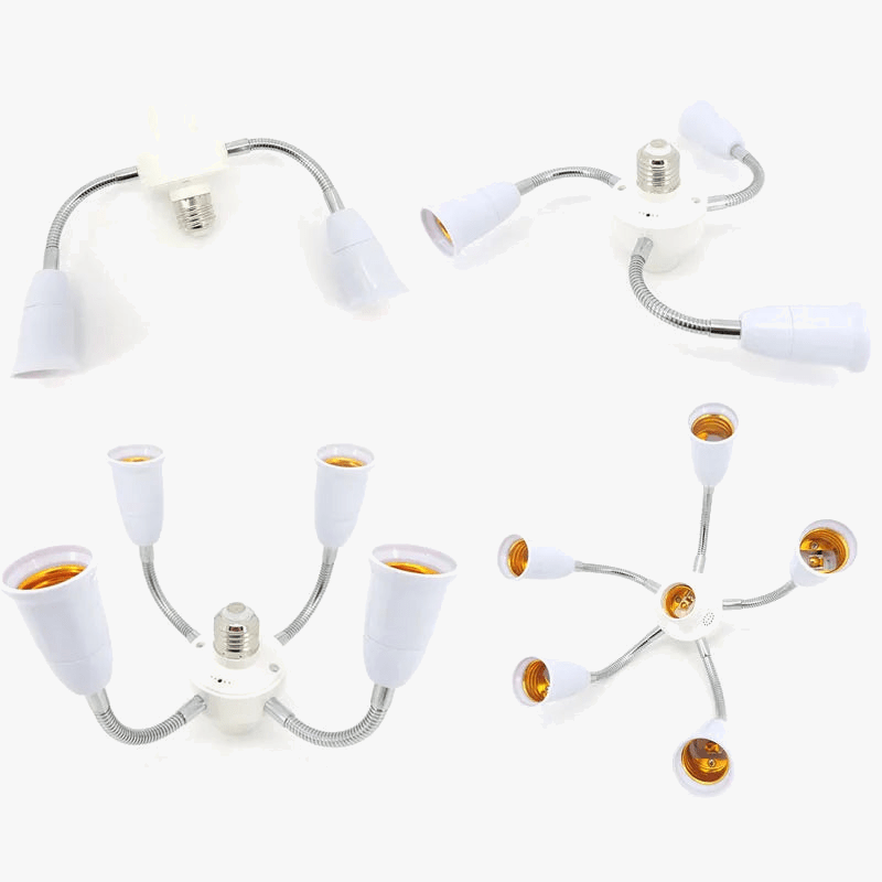 Spots Base LED avec Adaptateur Séparateur et Tuyau Extension de Marque | Marco Lucetti