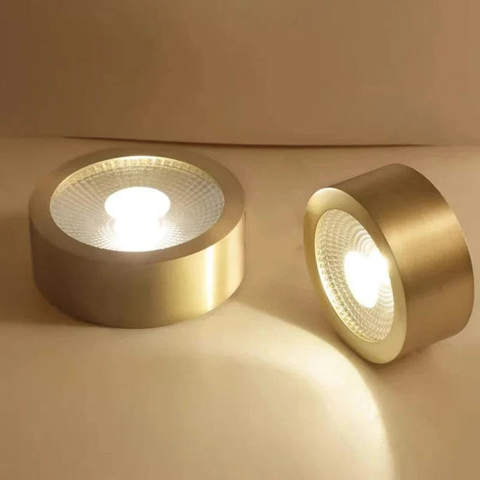 Spots Nordics Luxe LED Cuivre Circulaire | Marco Lucetti