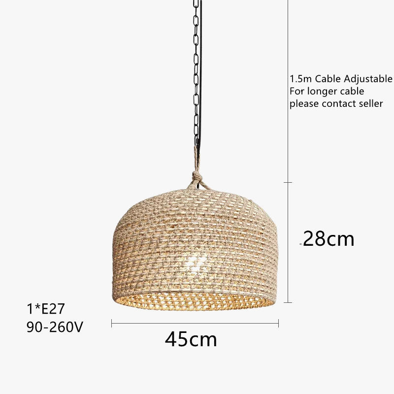 Suspension Japonaise Wabi Sabi, Artisanale