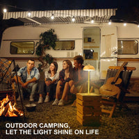 SUBORT Lampe de Table Champignon Tactile Rechargeable - Éclairage d'Ambiance USB-C | Marco Lucetti