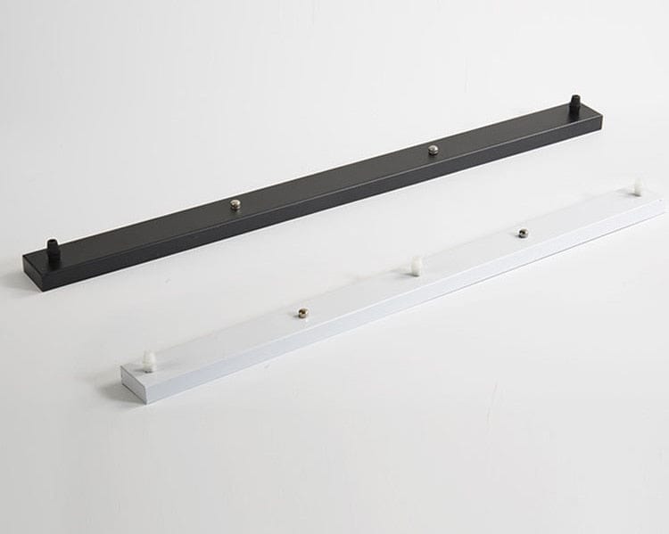 Support socle long pour jusqu'à 5 trous - Noir/Blanc | Marco Lucetti