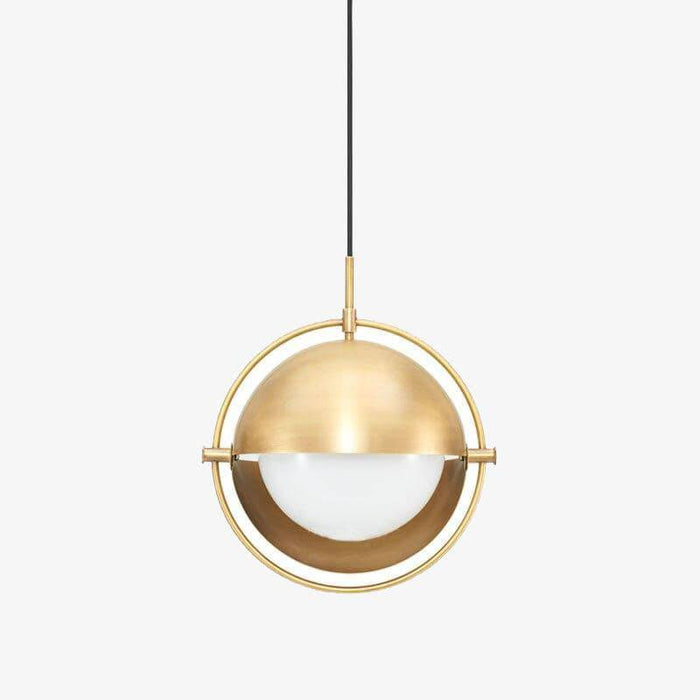 Suspension à LED Dorée "Golden Ball" | Marco Lucetti