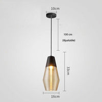 Suspension à LED en verre Dolce Chic | Marco Lucetti B