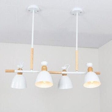 Suspension à spots métal et bois Wooden - Collection Coloris variés | Marco Lucetti