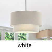 Suspension Abat-jour Style Lin Moderne