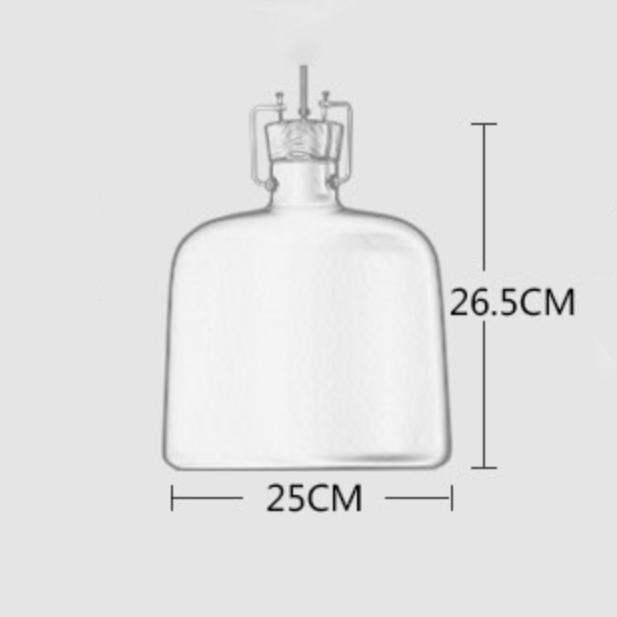 Suspension Abner: Style industriel coloré | Marco Lucetti B / Blanc