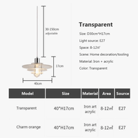 Suspension Acrylique Design | Marco Lucetti