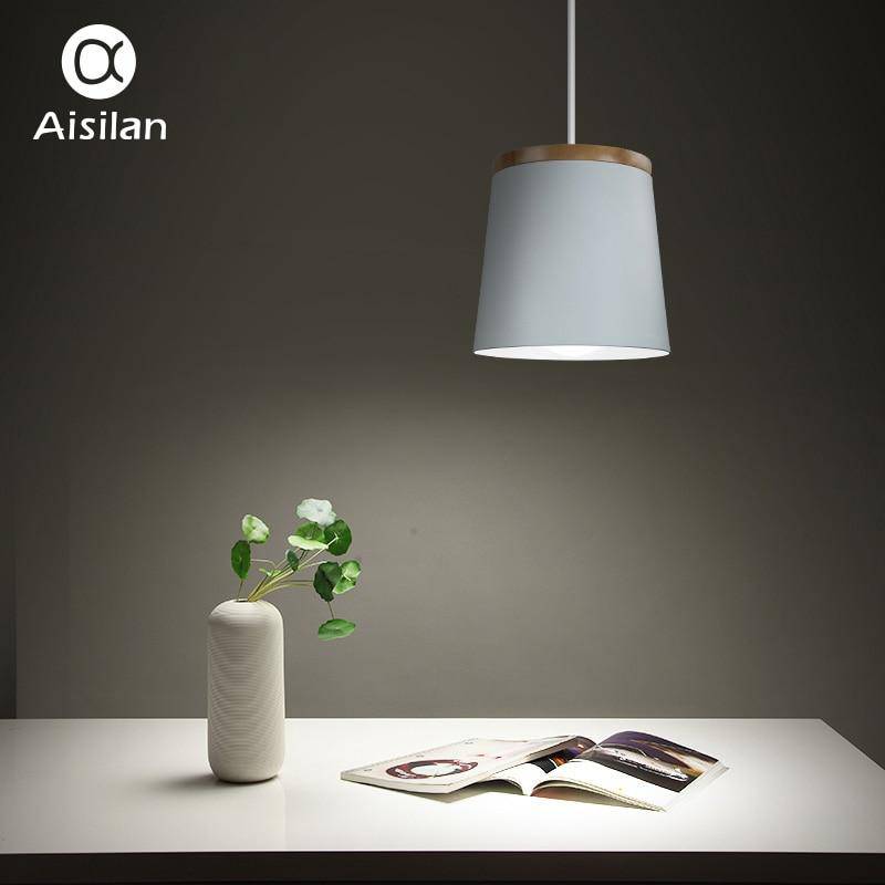 Suspension Aisilan - Design Bois et Métal Blanc | Marco Lucetti