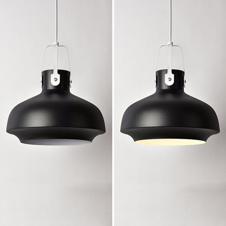 Suspension Aliza : Design Industriel avec Abat-jour Coloré | Marco Lucetti