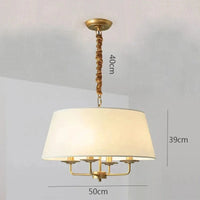 Suspension Américain rétro pour un salon moderne et élégant | Marco Lucetti Or-Blanc / Changeable